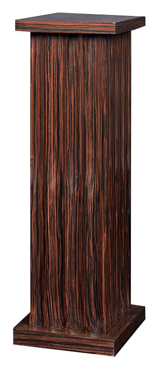 Casa Padrino columna marrón 41,5 x 41,5 x H. 120 cm - mesa auxiliar de lujo