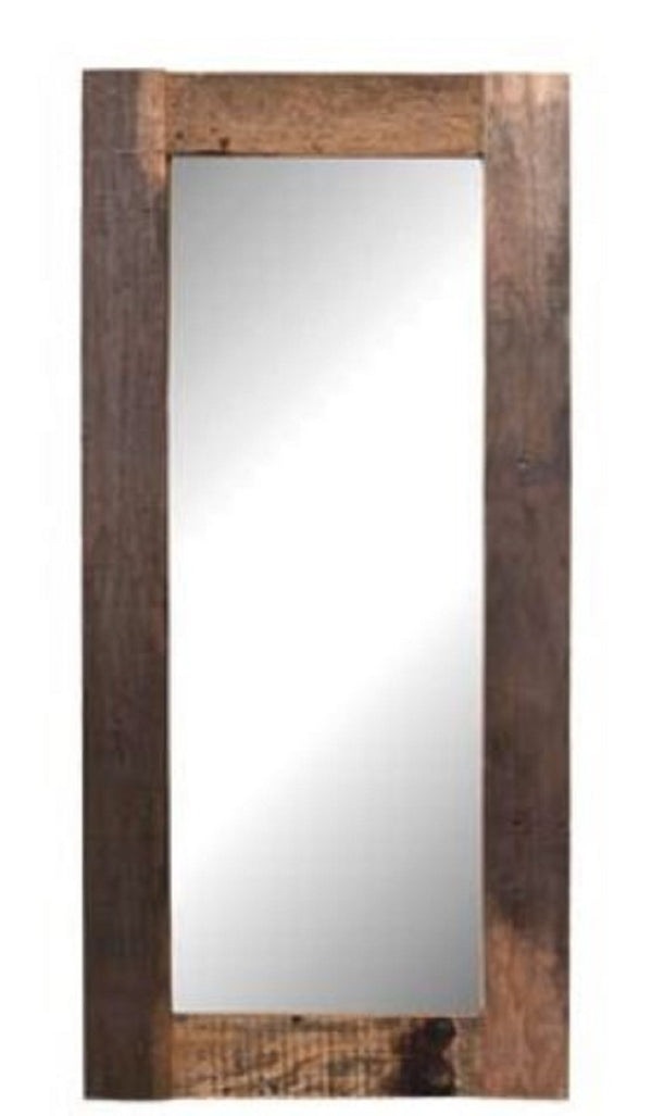 Casa Padrino miroir mural de style campagnard couleurs naturelles 80 x 3 x H. 170 cm - Mobilier de Style Campagnard