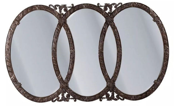 Casa Padrino specchio barocco di lusso marrone 210 x 3 x A. 125 cm - Mobili barocchi